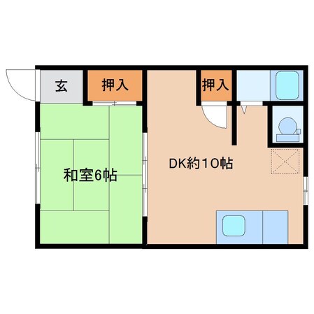 佐藤アパートの物件間取画像